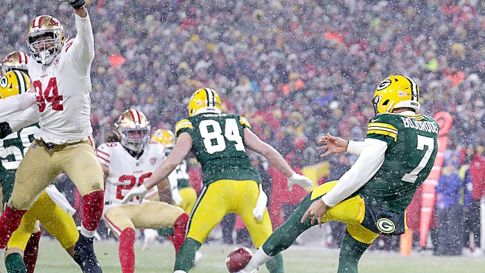 49ers Block Punt for Touchdown to Tie Game Late Vs. Packers – NBC