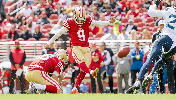 49ers kicker Robbie Gould will end decorated six-season tenure