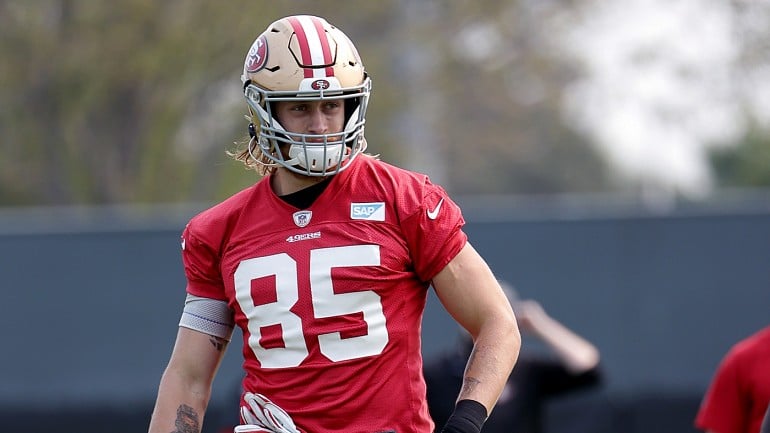 George Kittle hoped to be back in two weeks but 49ers want to do