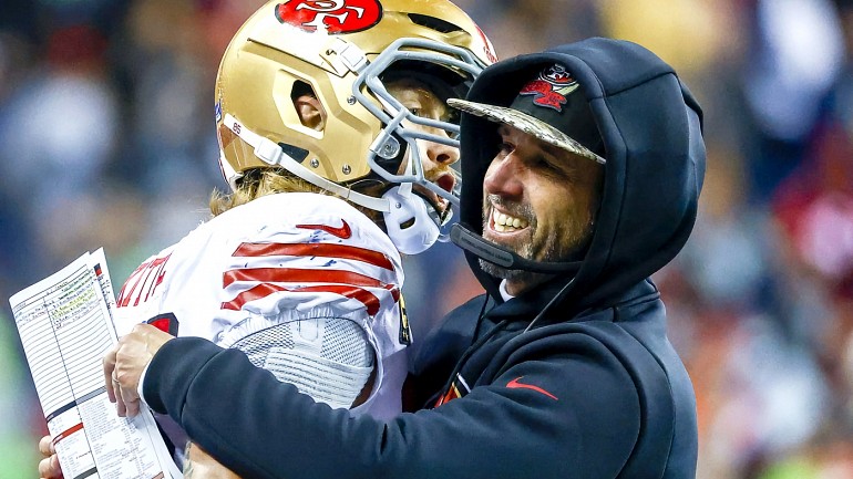 Kyle Shanahan shares philosophy on playing time for playoff-bound