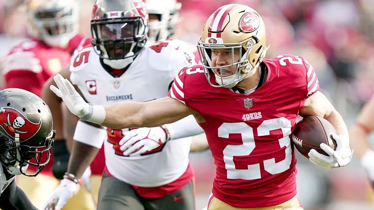 Why George Kittle is excited about what Christian McCaffrey offers