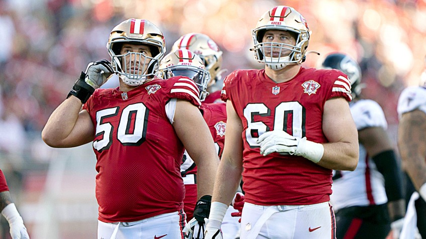 Should the 49ers sign JC Tretter or start Jake Brendel? NFL MailBag 