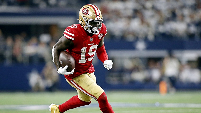 Where 49ers' receiving corps ranks in NFL top five, according to PFF – NBC  Sports Bay Area & California