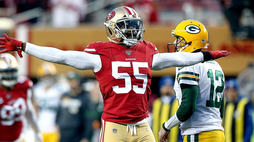 OurSF49ers al Twitter: Dee Ford participated in team drills today.  Incredible news for the #49ers defense 