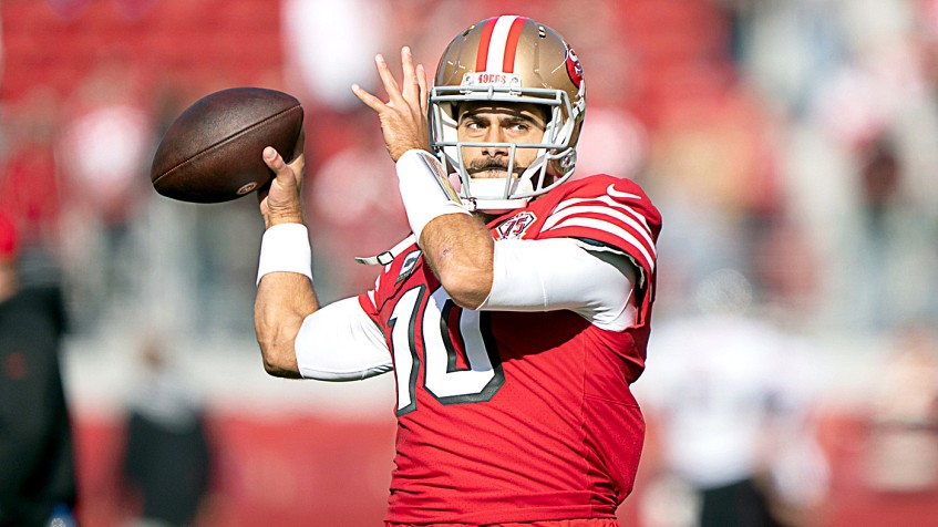 49ers QB Jimmy Garoppolo (thumb) won't need surgery, could start vs. Texans