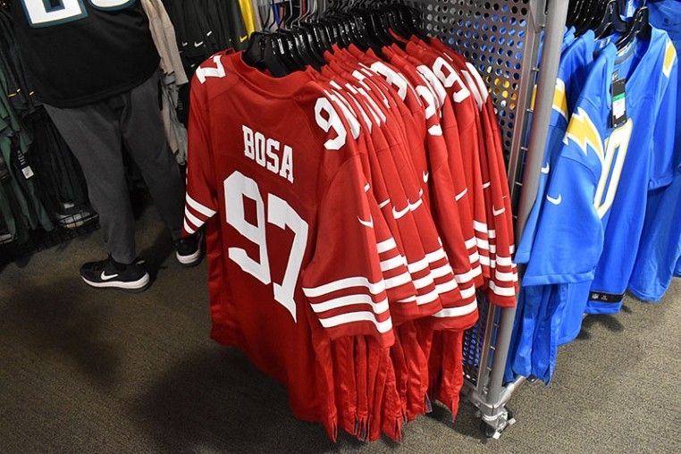 49ers jersey in store