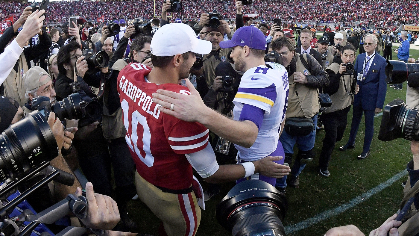 49ers vs. Vikings: Garoppolo, Cousins' belief will be tested