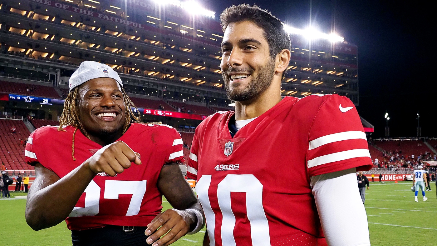 Jimmy Garoppolo gifts each teammate Nike Air Jordan XI's for