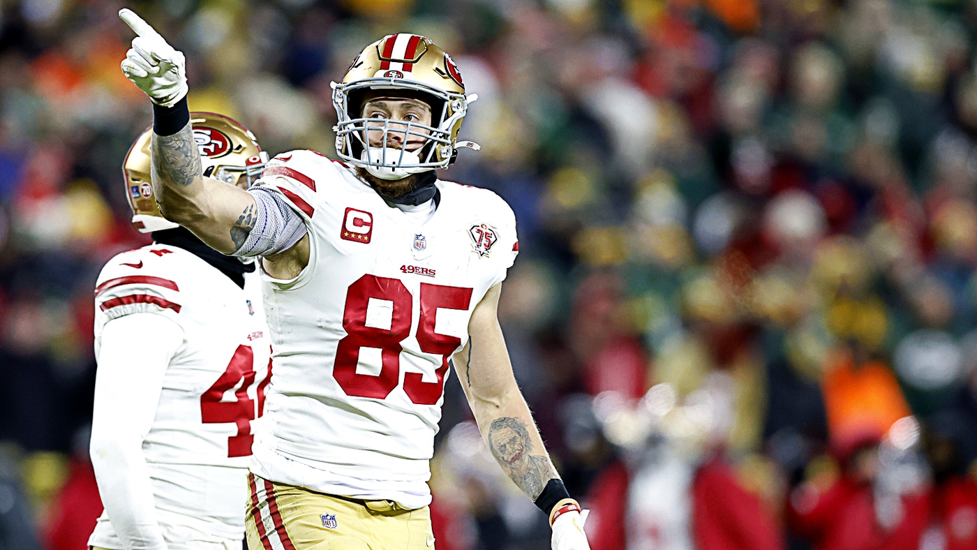 George Kittle San Francisco 49ers Tight End v Green Bay 2019 Images