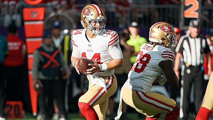 49ers offense controls second half in 17-7 preseason win over