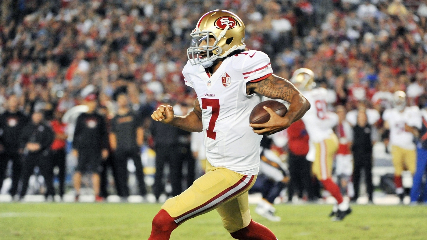 Kaepernick answers boos with a scoring drive as 49ers beat Chargers 31 ...